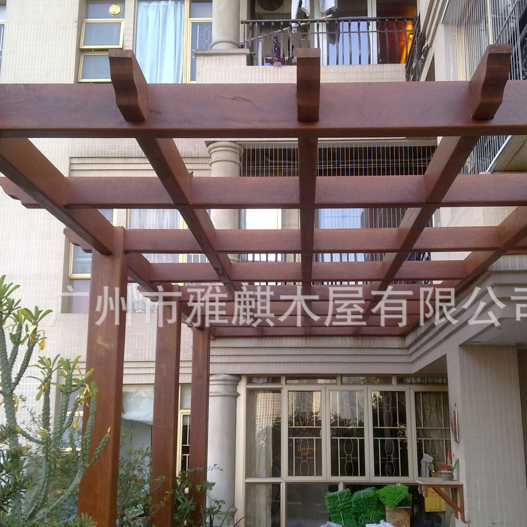 雅麒 高品質(zhì)木花架 戶外木柵欄 簡約花園綠廊 免費設(shè)計上門安裝