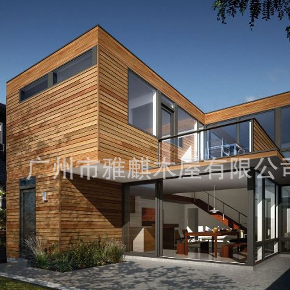 雅麒 定制鋼木結構移動房屋 戶外木屋 活動木屋免費設計 上門安裝