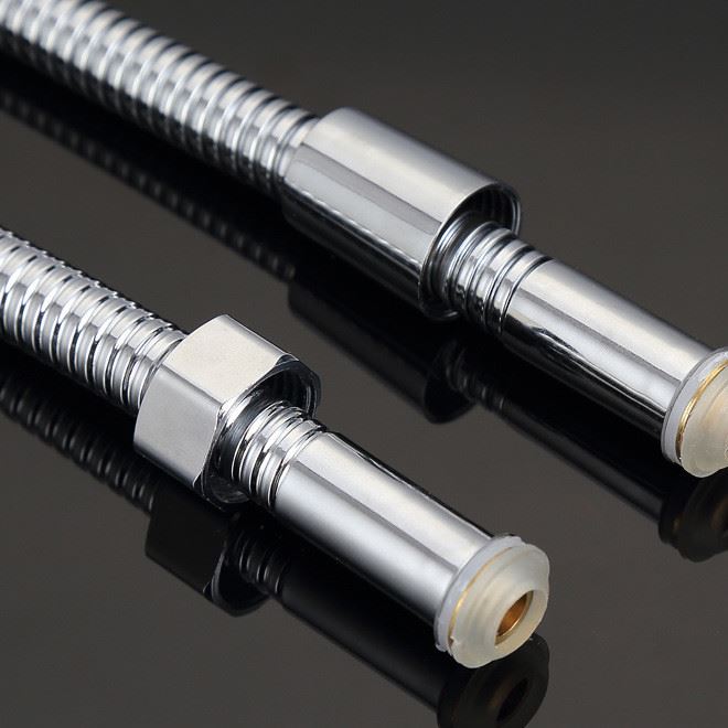 廠家直銷電鍍加密管淋浴軟管 不銹鋼花灑噴頭軟管可批發(fā)