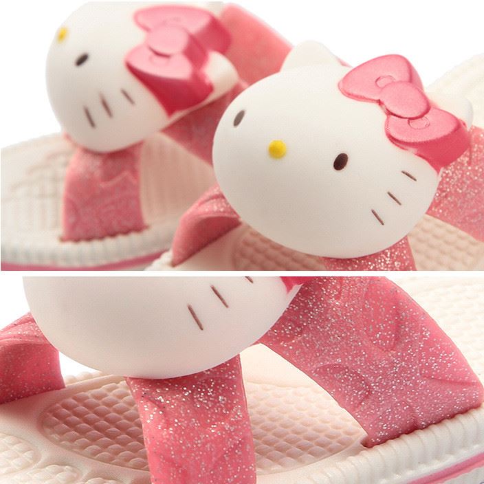 HelloKitty夏季兒童防滑浴室涼拖鞋寶寶拖鞋凱蒂貓女童拖鞋15472