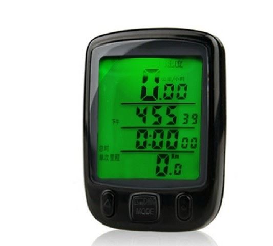 KS 自行車碼表山地車有線騎行裝備單車配件防水夜光中文大屏