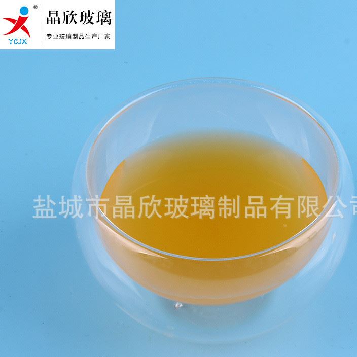 供應雙層玻璃杯茶杯 高硼硅玻璃  廠家直銷 可定制