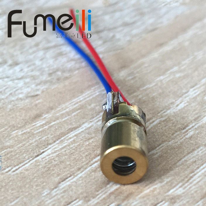 激光模組 廠家直銷3V紅光半導體激光管模組 激光頭光電器件