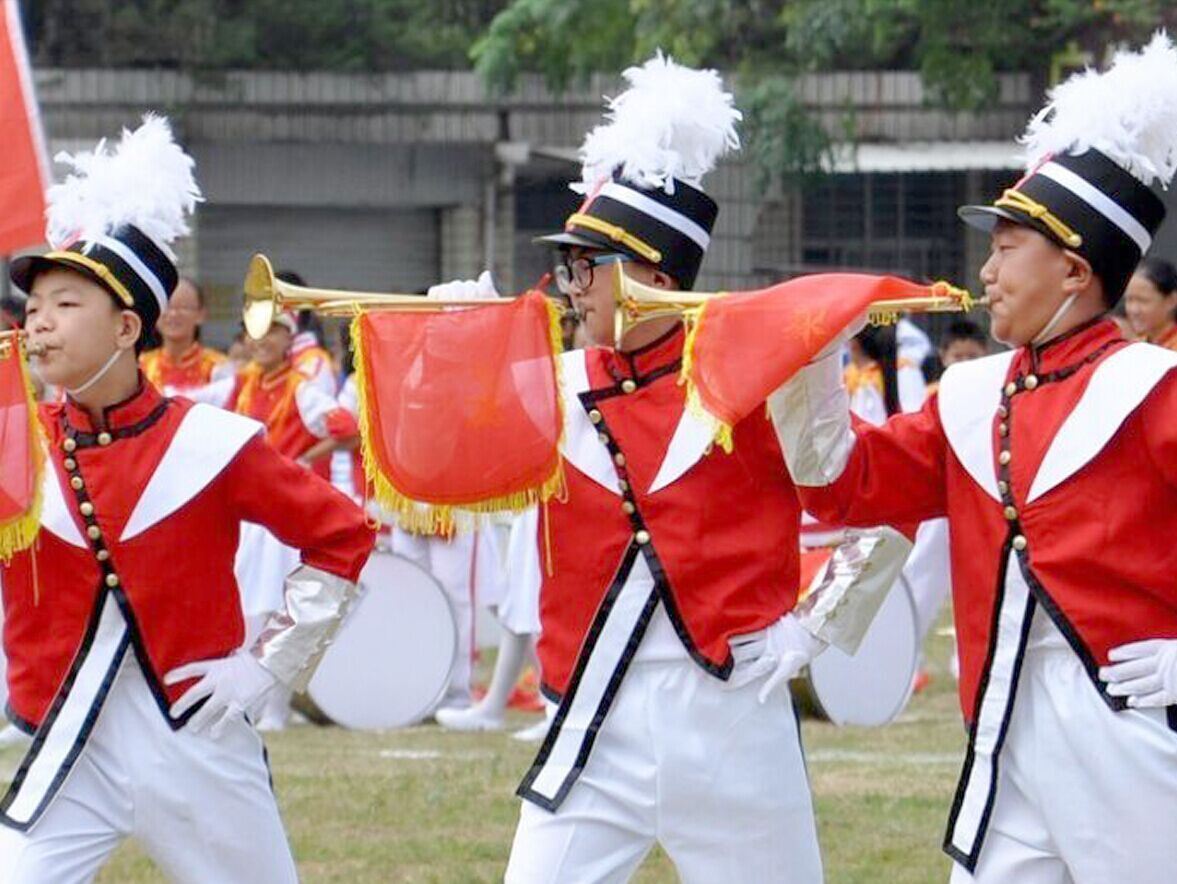 少先隊員鼓號服 儀仗隊服裝 軍樂隊服裝 兒童腰鼓服 廣場演出服