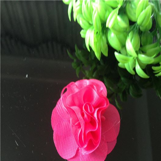 外貿 服裝輔料緞帶小花手工DIY 布藝玫瑰胸花鞋花 大促