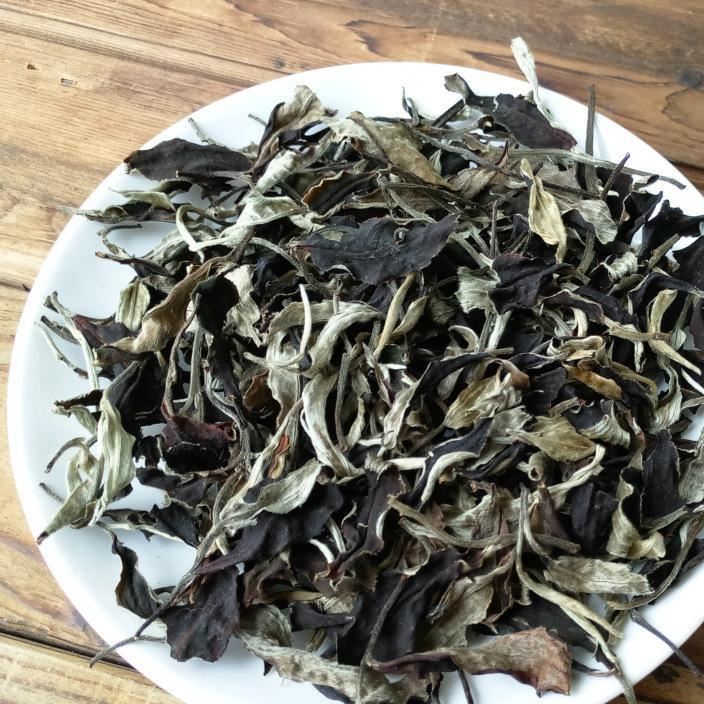 云南 茶葉 白茶 景谷 二級 月光白 2016新茶 500克 散裝 批發(fā)