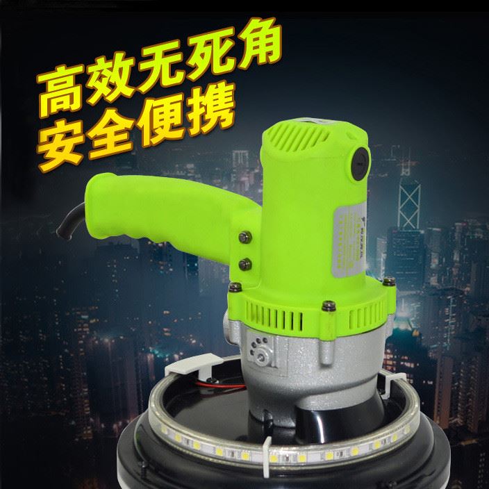 無塵墻面體小型打磨機(jī)砂紙機(jī)吸塵式自動拋光打磨機(jī)膩?zhàn)哟蚰C(jī)帶燈