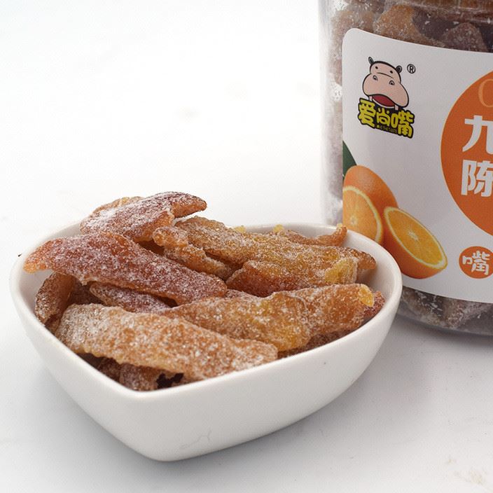 一件代發罐裝九制陳皮150g休閑零食  杭州特產果干 陳皮條批發
