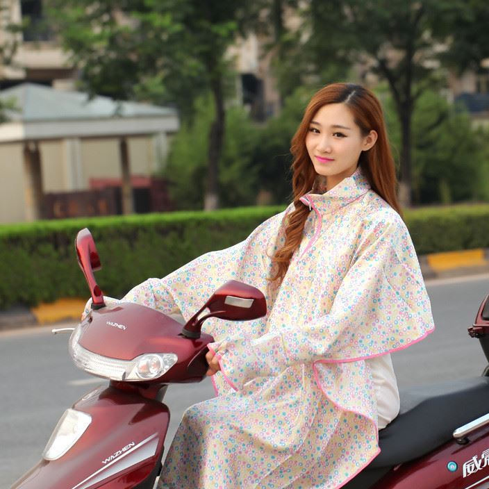 夏季電動(dòng)車(chē)防曬巾防紫外線長(zhǎng)袖  遮陽(yáng) 防曬衣批發(fā)