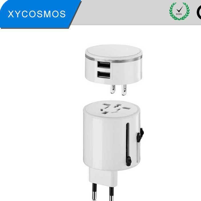 源頭好貨 旅充USB 歐規(guī)充電器 美規(guī)插座充電器 雙usb接口充電器