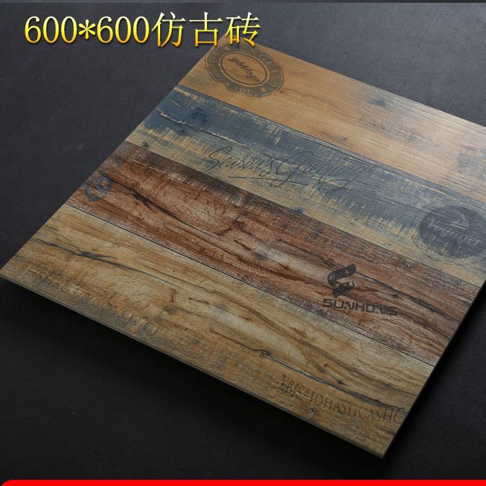 中式古典600&times;600个性瓷砖客厅涂鸦防滑仿古砖ceramic  tile