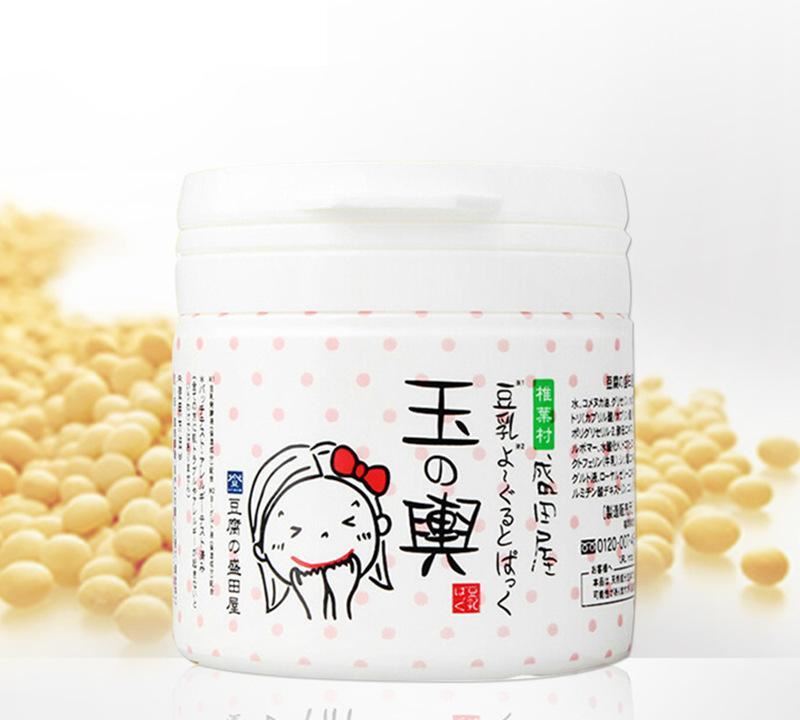 日本正規(guī)報關(guān) 面部護(hù)理 豆腐 盛田屋 美白補(bǔ)水豆乳睡眠面膜