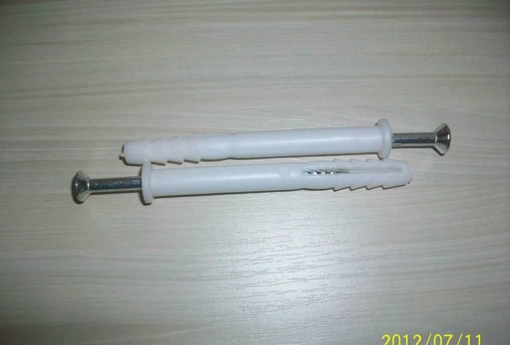 供應 櫥柜膨脹螺栓 塑料白塑料膨脹螺栓