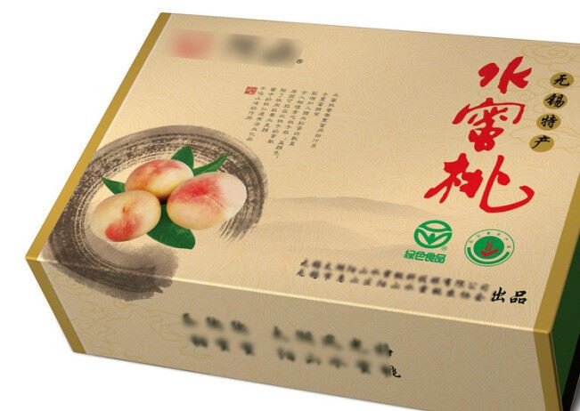 現貨水果紙箱現貨包裝盒禮品盒子精品盒通用手提定制批發水蜜桃