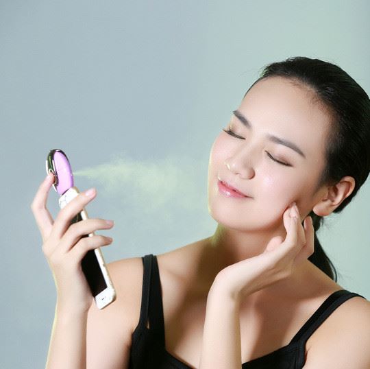 納米小巧便攜式噴霧蒸臉器 補水美白小型迷你手機補水儀