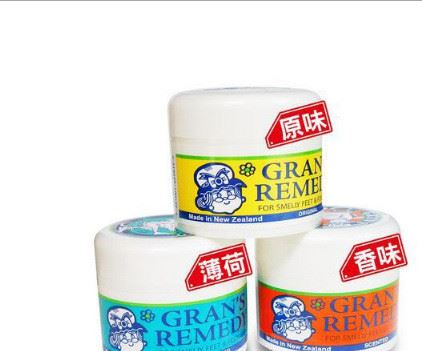 現(xiàn)貨 新西蘭Gran&#39;s remedy老奶奶臭腳粉 去除腳臭 腳汗 鞋臭 50g