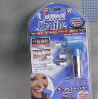 TV新品 Luma Smile 牙齒拋光機 橡膠頭牙齒美白儀 牙刷機 潔牙器