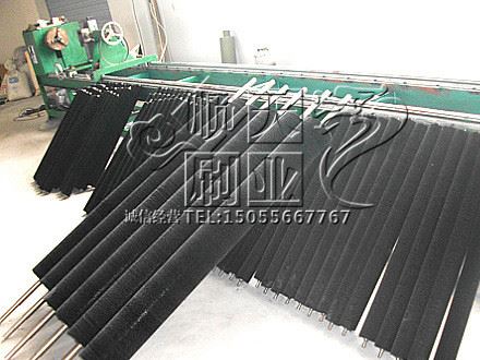 順天刷業供應豆腐揭皮機械毛刷、毛刷輥、毛刷滾、毛刷條
