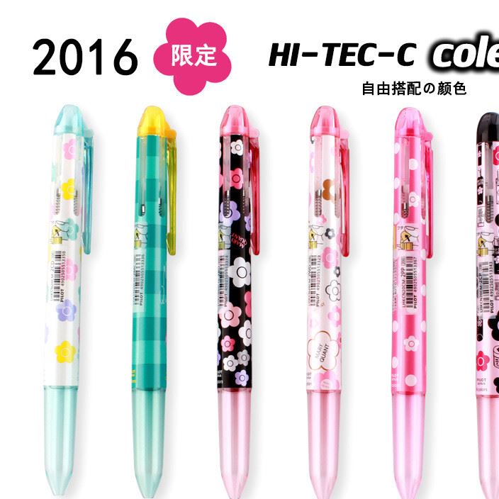 日本限量版PILOT第2彈MARY QUANT&times;HI-TEC-C卡拉頭4功能筆殼