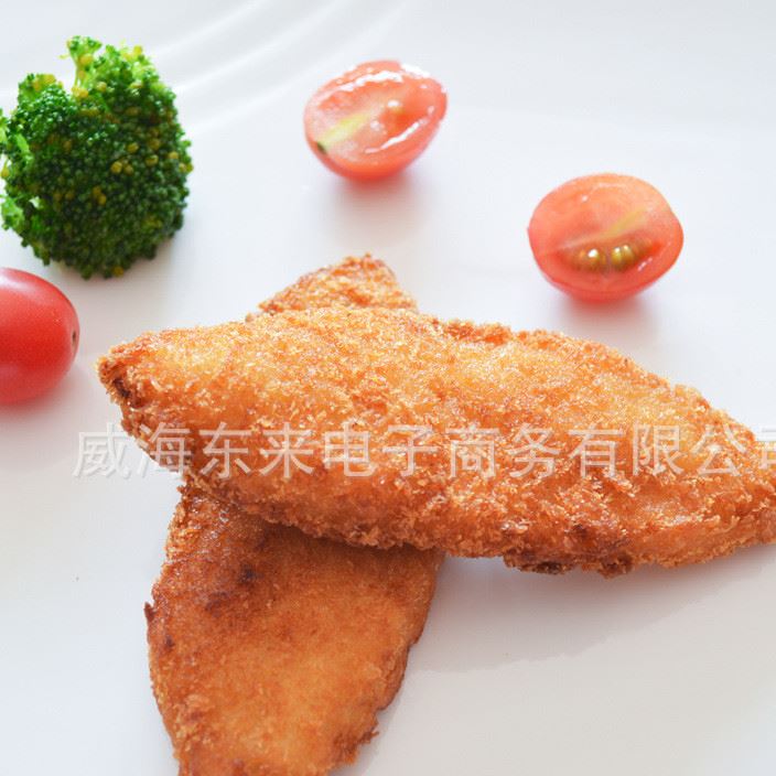 深海鱈魚 鱈魚排好當(dāng)家油炸食品 半成品批發(fā) 順豐快遞30g/片