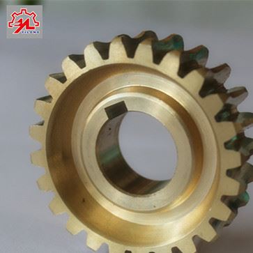 木工機械配件 送材機配件 24T銅渦輪 09G