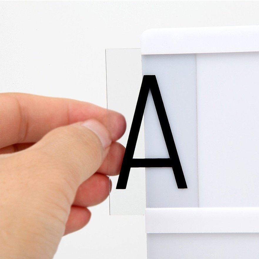 A3/A4/A5 字母組合燈源頭供應(yīng)商cinematic light box