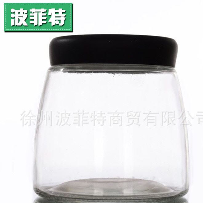 批發直銷玻璃罐  大號儲物收納罐  食品罐  果醬醬菜罐