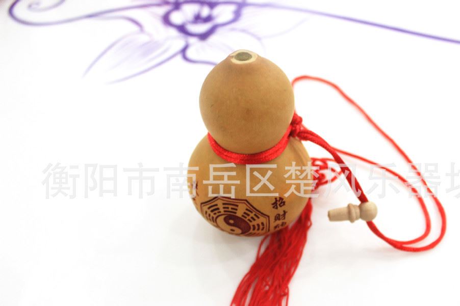 廠家生產(chǎn) 天然葫蘆工藝品 小號酒葫蘆八卦圖招財(cái)進(jìn)寶 量大可定制