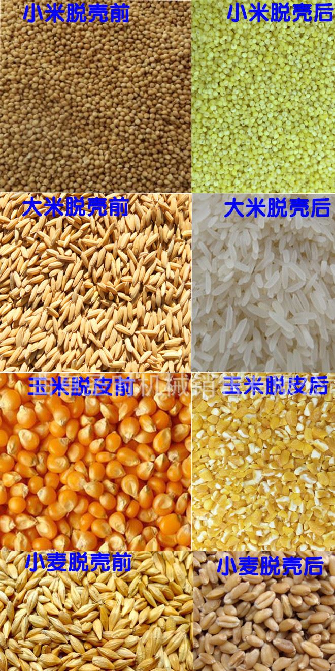 實用型高梁脫皮碾米機 立式砂輥多功能碾米機 磨小米的機器