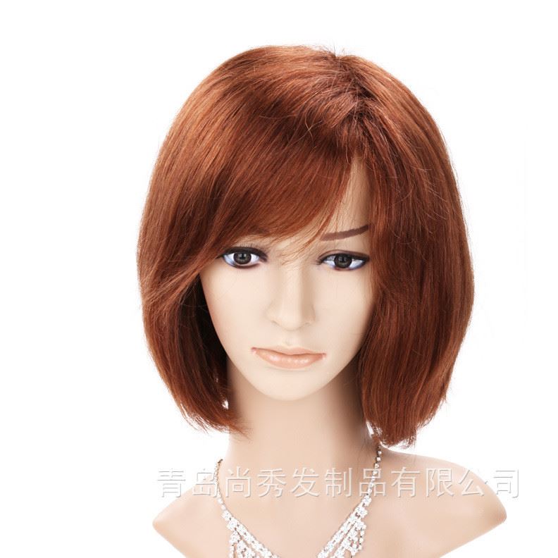 真人假發(fā)，F(xiàn)ULL LACE WIGS 全蕾絲手鉤頭套，35色短發(fā)直條，