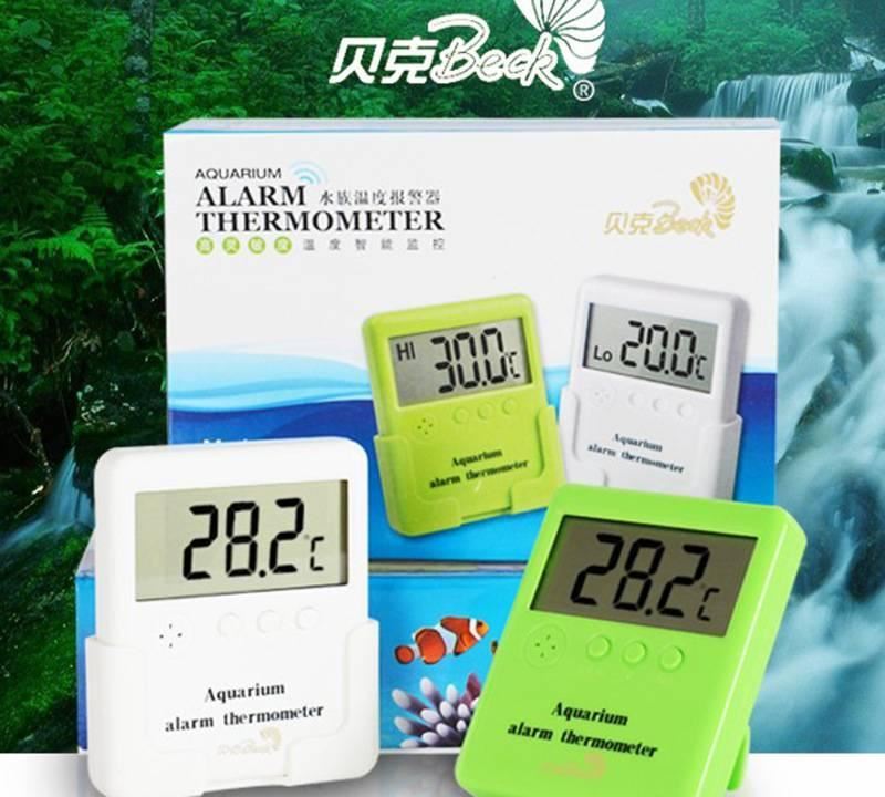 廠家批發(fā)水族電子溫度控制器 高低溫報警功能溫度器 缸外溫度表