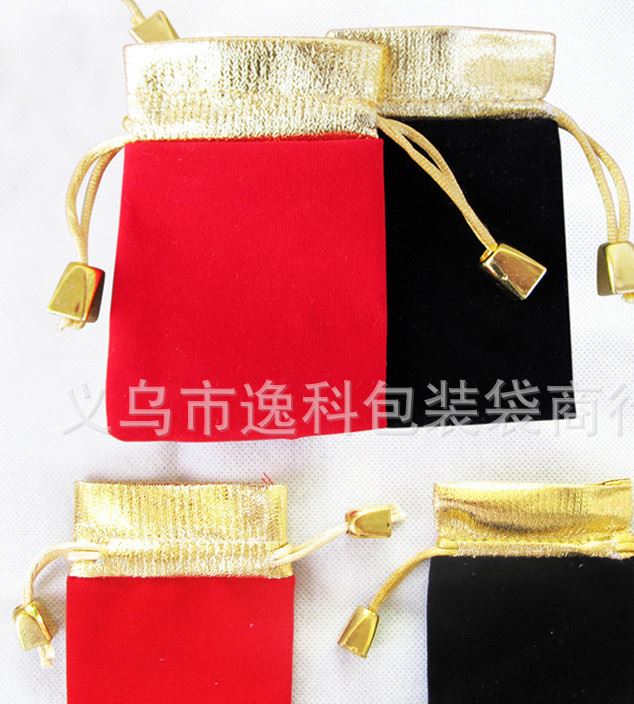 批發(fā)供應(yīng) 金口絨布袋 呢絨布袋 批發(fā)