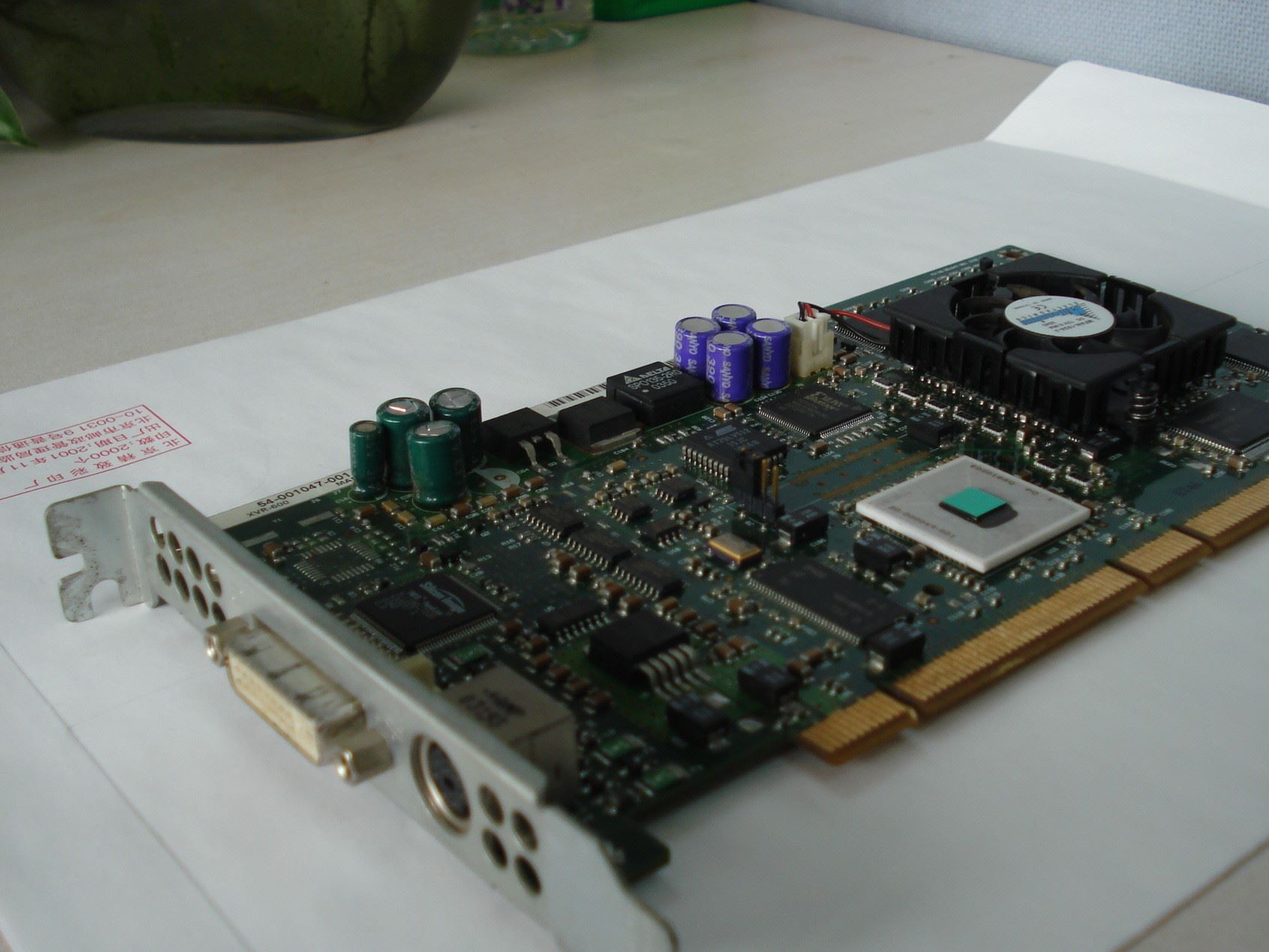 SUN XVR-600顯卡 X3780A PCI-X  8成新圖形卡  原裝拆機現(xiàn)貨