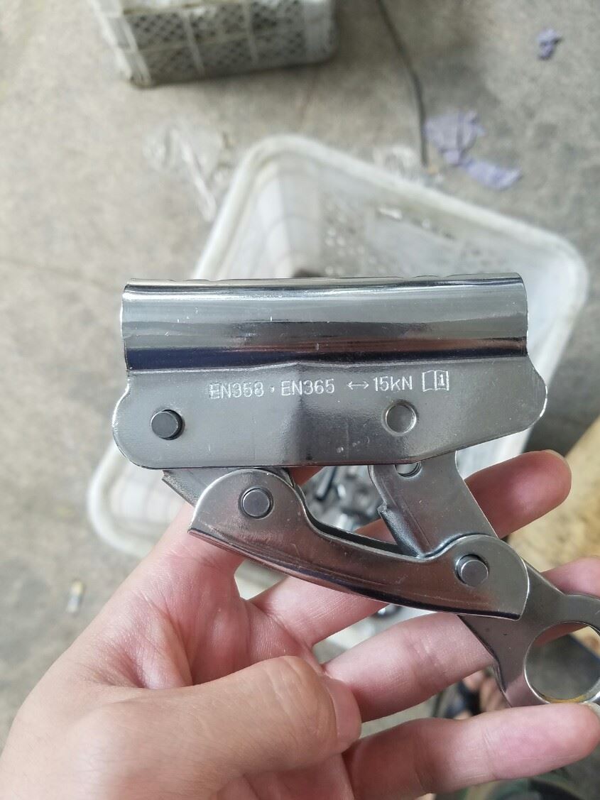 高空尼龍繩緩降器自鎖器抓繩器繩自鎖器消防自鎖器