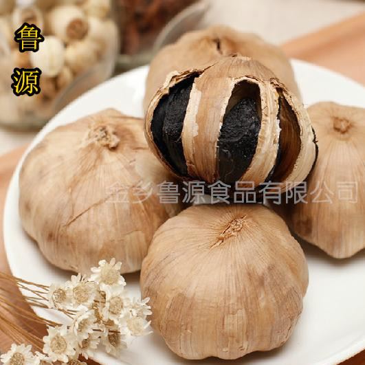 金鄉(xiāng)黑蒜，QS 獨頭多瓣黑蒜250g罐 工廠價格
