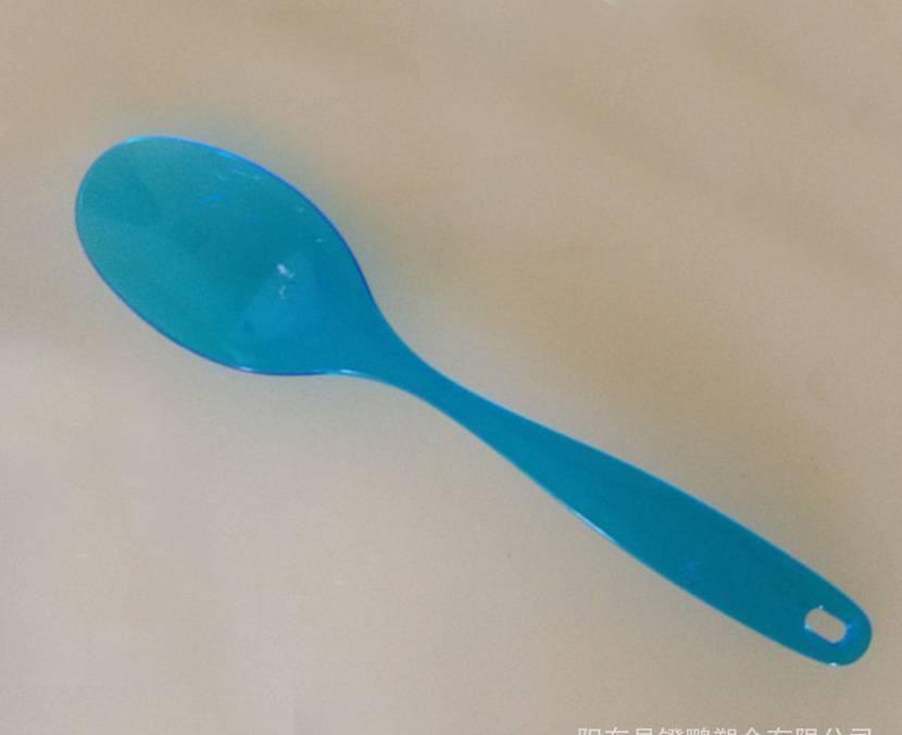 塑料長款匙羹，飯匙,廚房湯匙,實色長勺