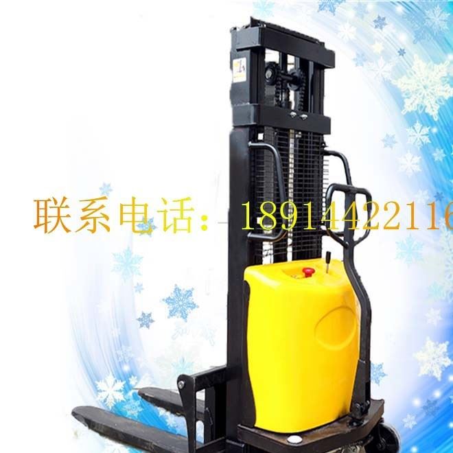 裝卸車廠家1噸2噸半電動液壓堆高車液壓升高車電瓶堆高機電動叉車