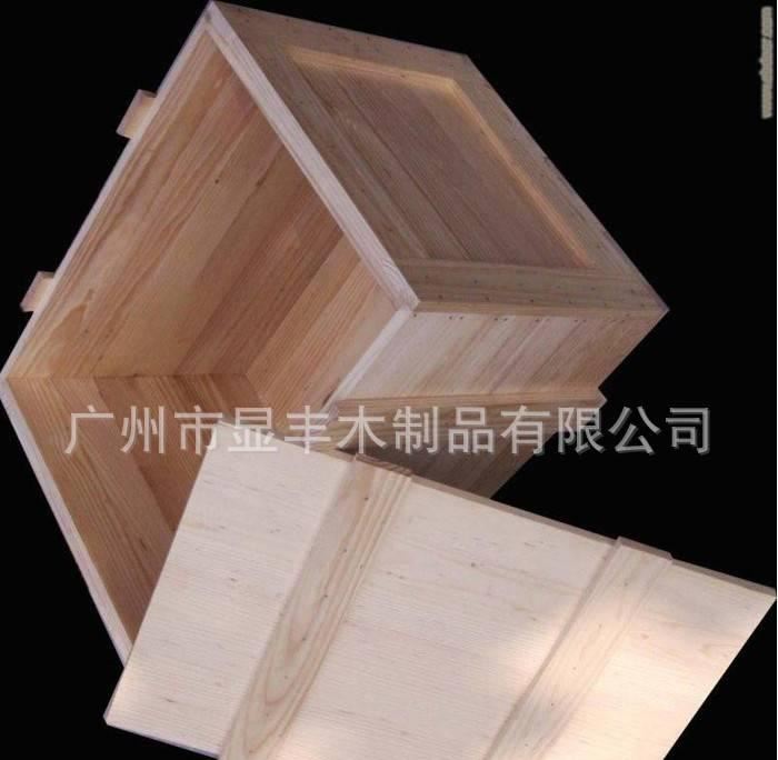 生產各種款式的實木包裝箱，膠合板木箱