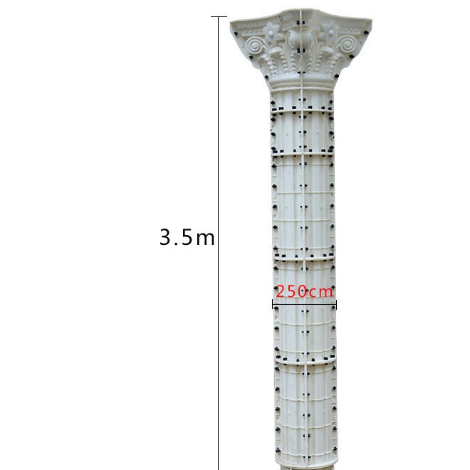 歐式羅馬柱模具全新圓柱建筑用大門水泥現(xiàn)澆塑鋼模具廠價直銷批發(fā)