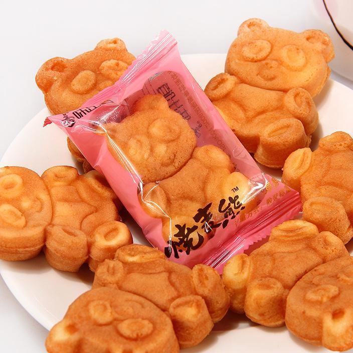 批發(fā)兒童零食味出道小蛋糕 西式休閑水果蛋糕味食品 廠家生產(chǎn)