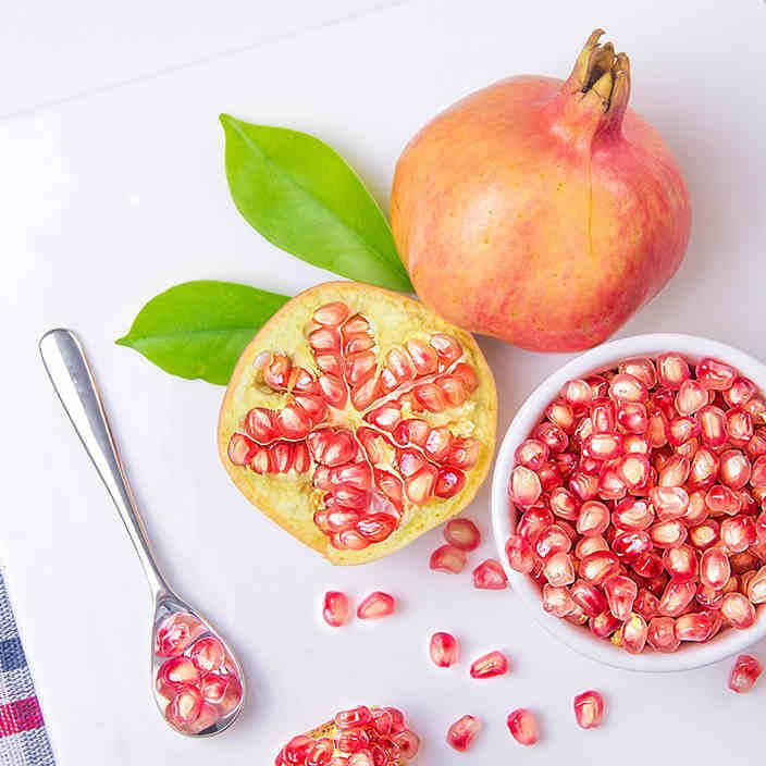 蒙自石榴云南特產甜石榴皮薄汁多籽小新鮮水果一件代發