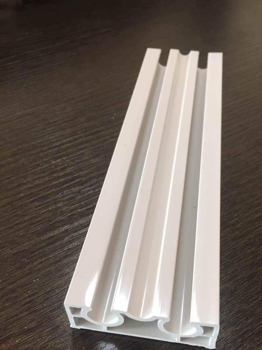 粮用器材槽管pvc管材8x13双槽气调管密封管一级回料