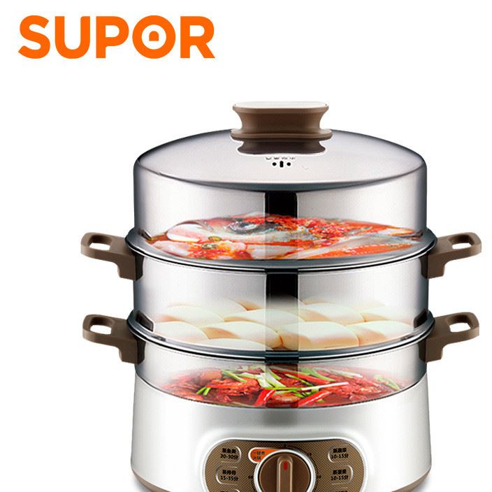 SUPOR/蘇泊爾 ZN28YK807-150電蒸鍋多功能家用大容量蒸汽商用