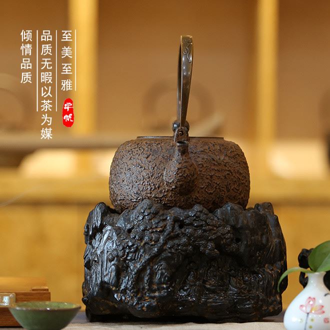 鐵壺 養(yǎng)生保健功夫手工鐵壺茶具套裝 定制送人禮品鑄鐵壺廠家