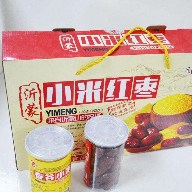 廠家直銷(xiāo)沂蒙特產(chǎn)紅棗沂蒙紅棗500g混合裝 禮盒禮品小米紅棗