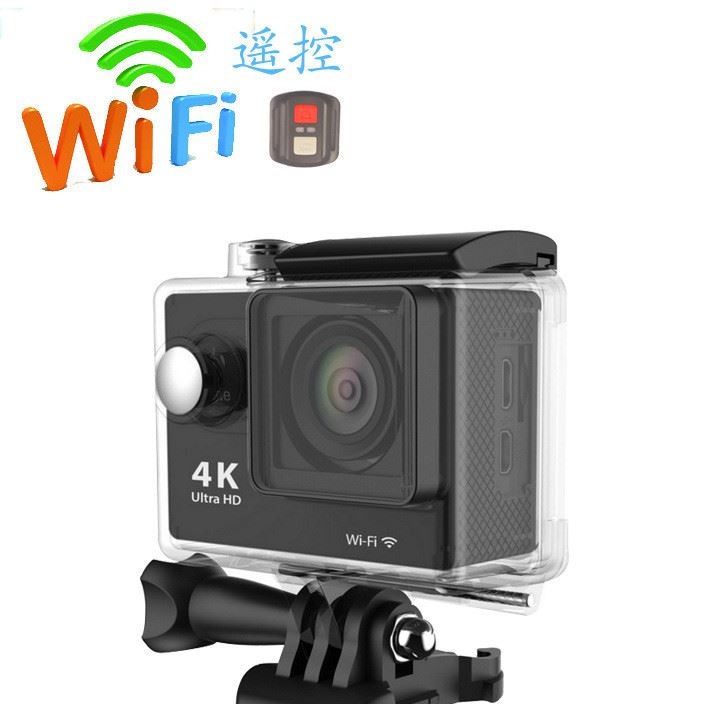 4k運(yùn)動(dòng)DV360度高清全景相機(jī)mini wifi帶遙控潛水戶外防水航拍騎行