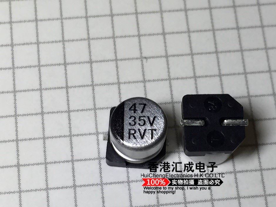 35V 47UF 47UF 35V 47 6.3X5.4MM 贴片铝电解电容 原装 50个20