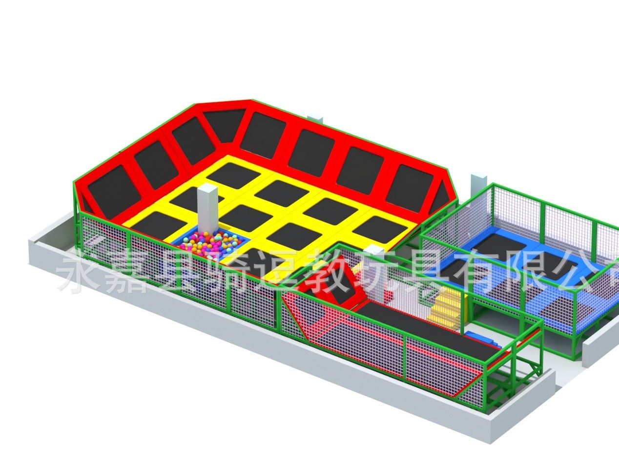 超級(jí)蹦床 大型彈跳床跳跳床 兒童游樂(lè)園設(shè)施 兒童跳跳床 直銷