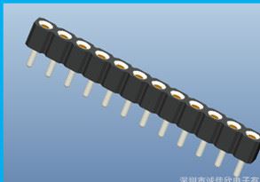 圓孔排針 2.54間距 112PIN  DIP H=3.0mm  L=5.40mm   內(nèi)金外錫P