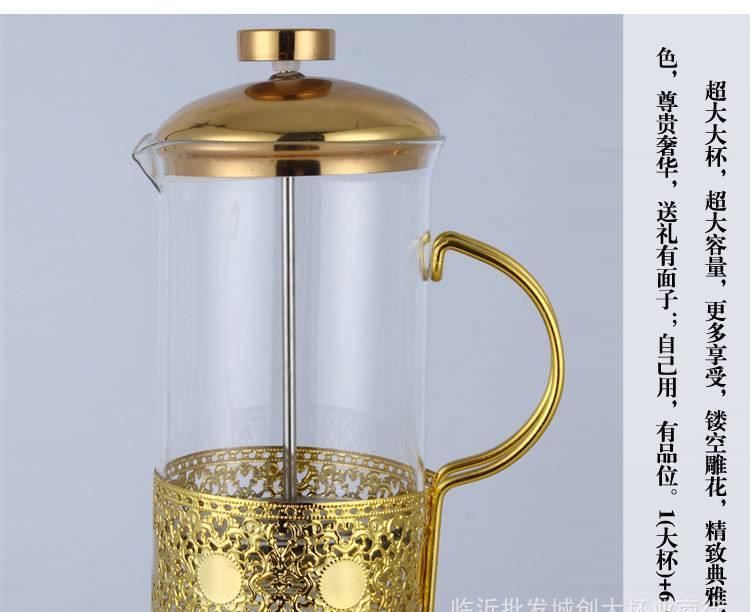廠家批發：玻璃7件套杯 金色 銀色 玻璃杯 廣告杯 印字禮品 現貨